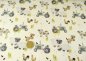 Preview: Happy Farm Hilco French Terry in ecru mit Tiere und Traktoren